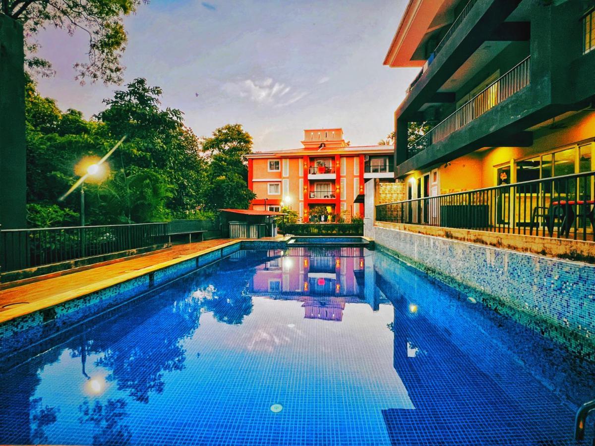 4Bhk Sparkling Apartment Near Beach Pool & Bar 2Bhkx2 Vagator Extérieur photo