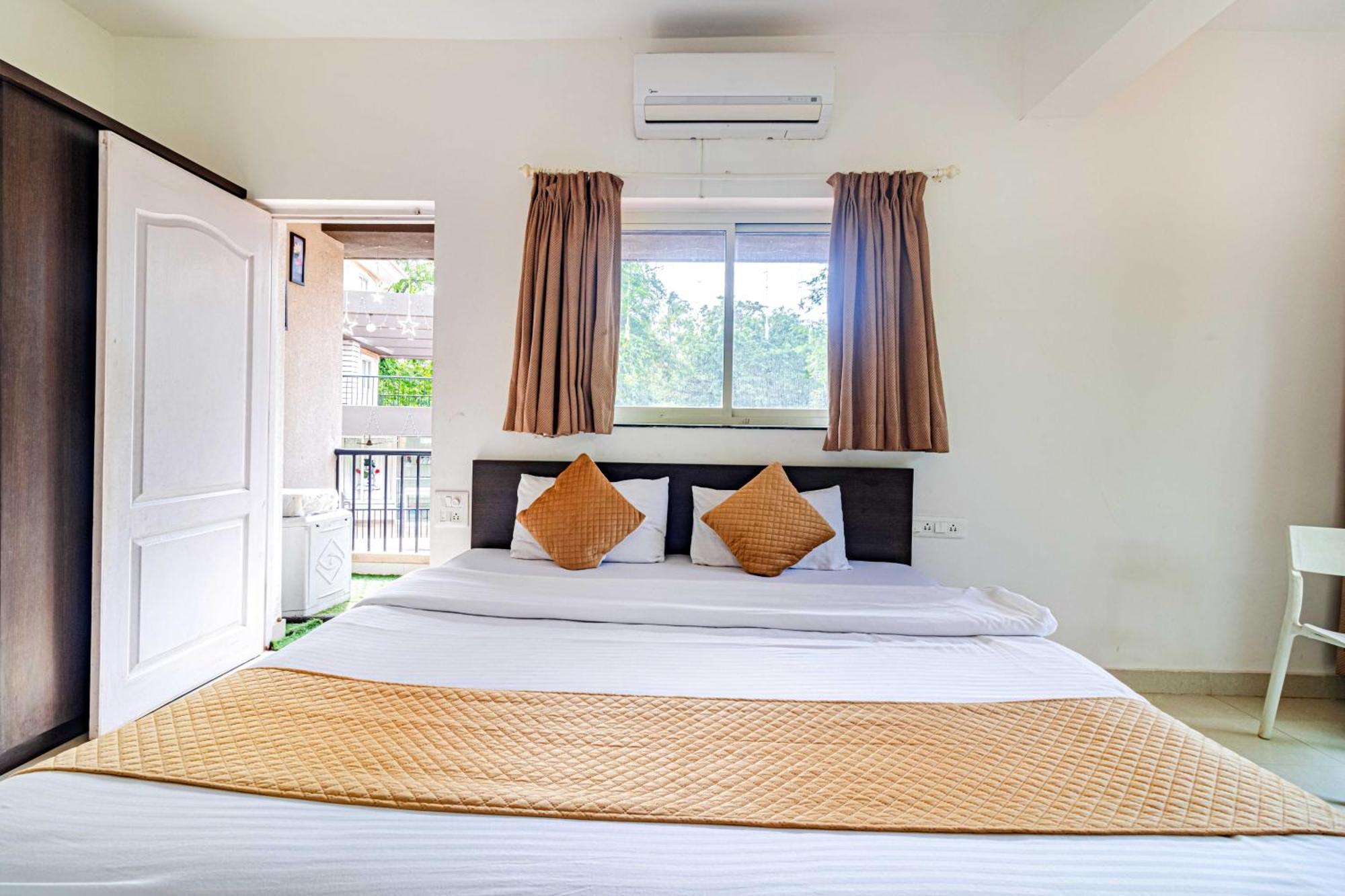 4Bhk Sparkling Apartment Near Beach Pool & Bar 2Bhkx2 Vagator Chambre photo
