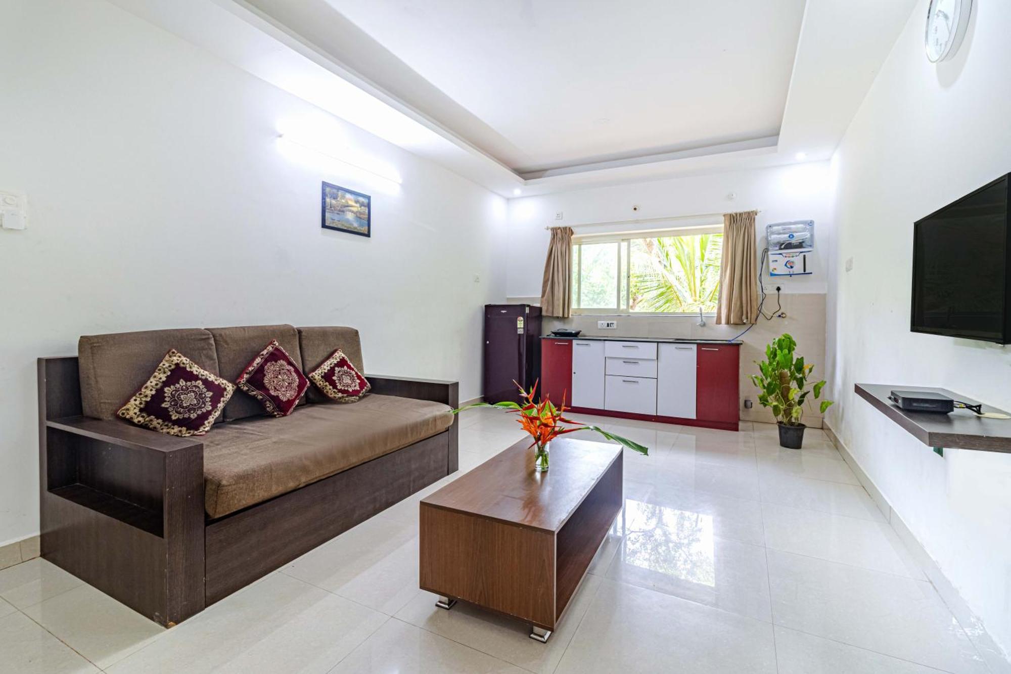 4Bhk Sparkling Apartment Near Beach Pool & Bar 2Bhkx2 Vagator Chambre photo