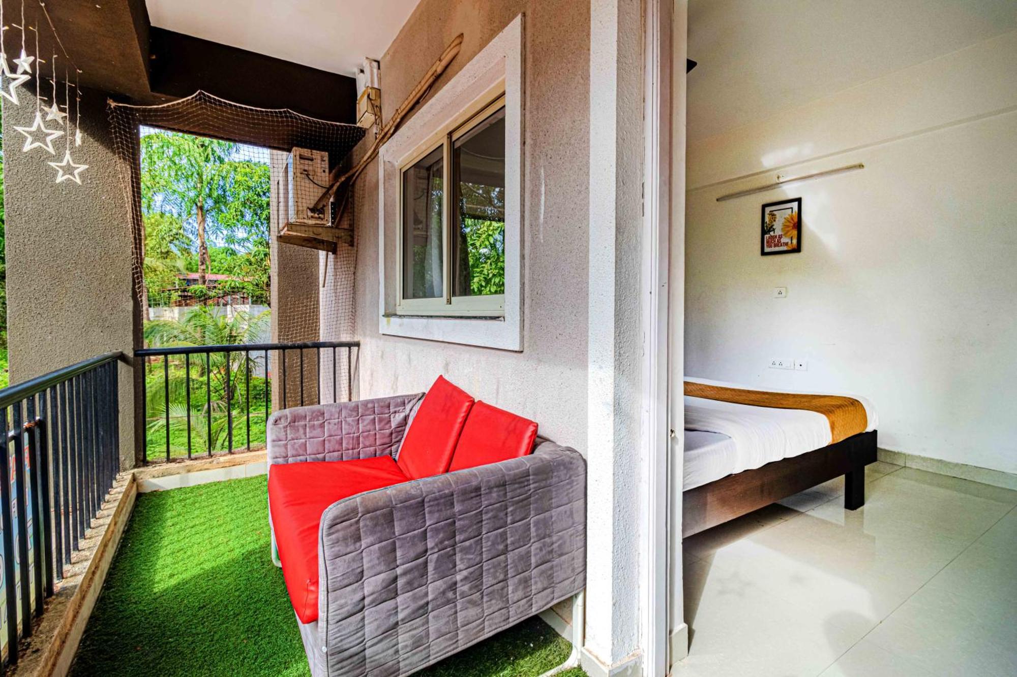 4Bhk Sparkling Apartment Near Beach Pool & Bar 2Bhkx2 Vagator Chambre photo