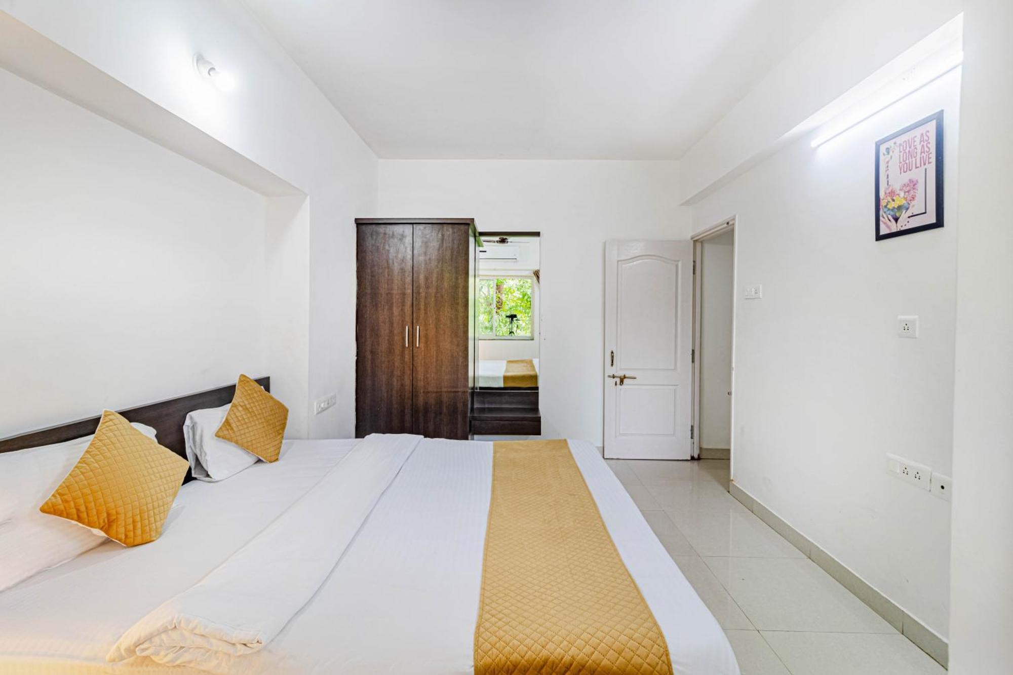 4Bhk Sparkling Apartment Near Beach Pool & Bar 2Bhkx2 Vagator Chambre photo