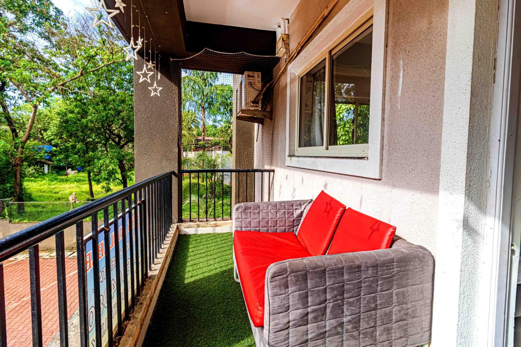 4Bhk Sparkling Apartment Near Beach Pool & Bar 2Bhkx2 Vagator Chambre photo