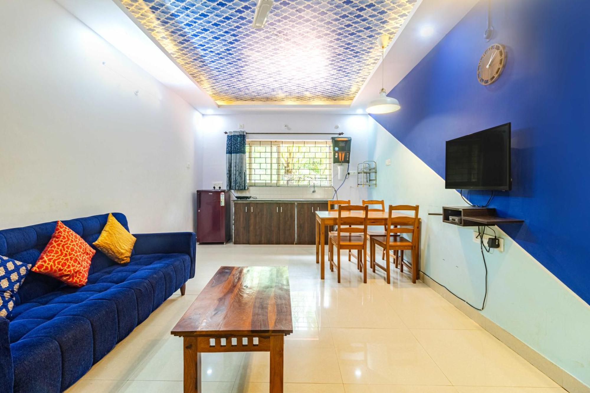 4Bhk Sparkling Apartment Near Beach Pool & Bar 2Bhkx2 Vagator Chambre photo