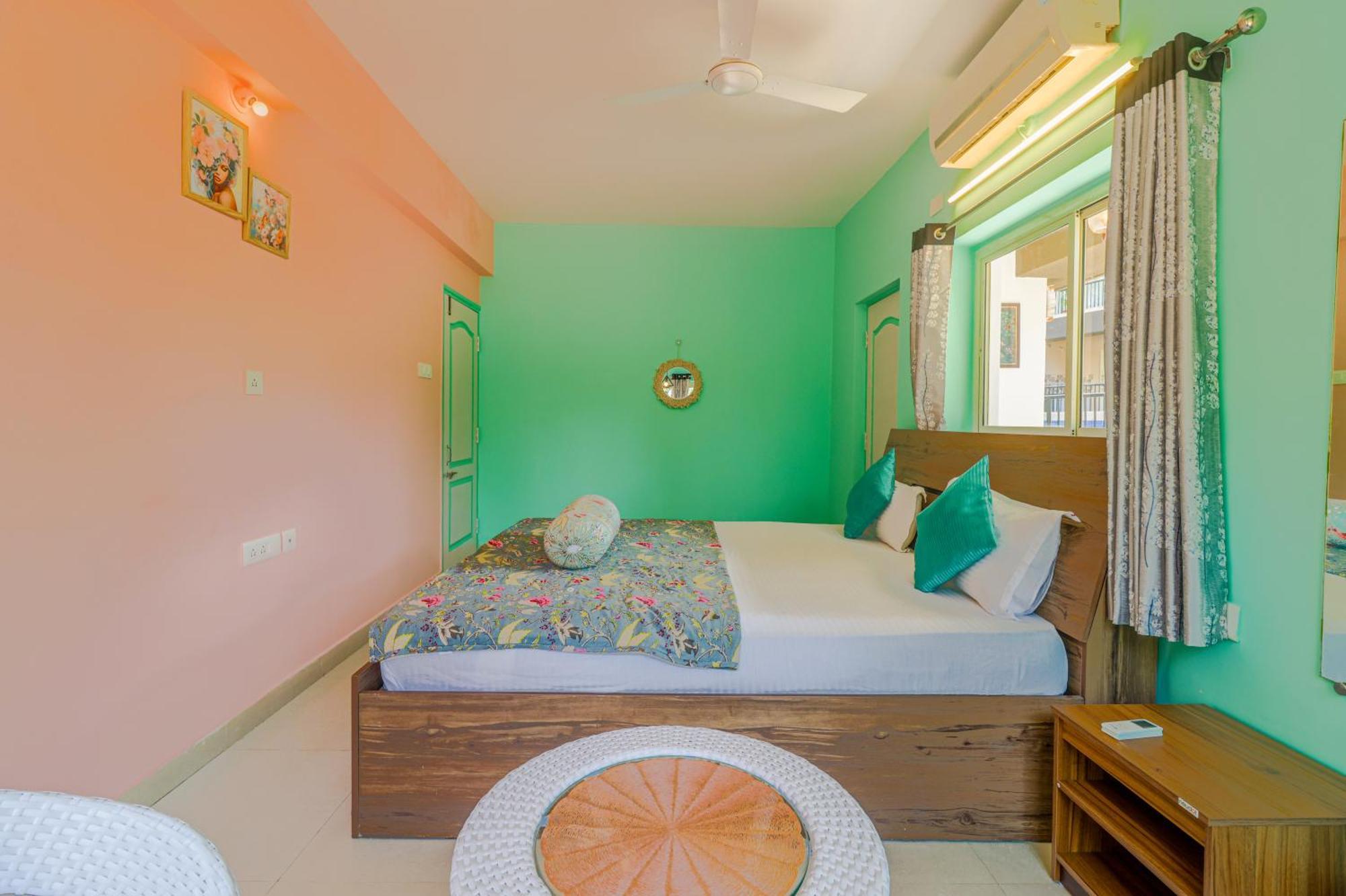 4Bhk Sparkling Apartment Near Beach Pool & Bar 2Bhkx2 Vagator Chambre photo