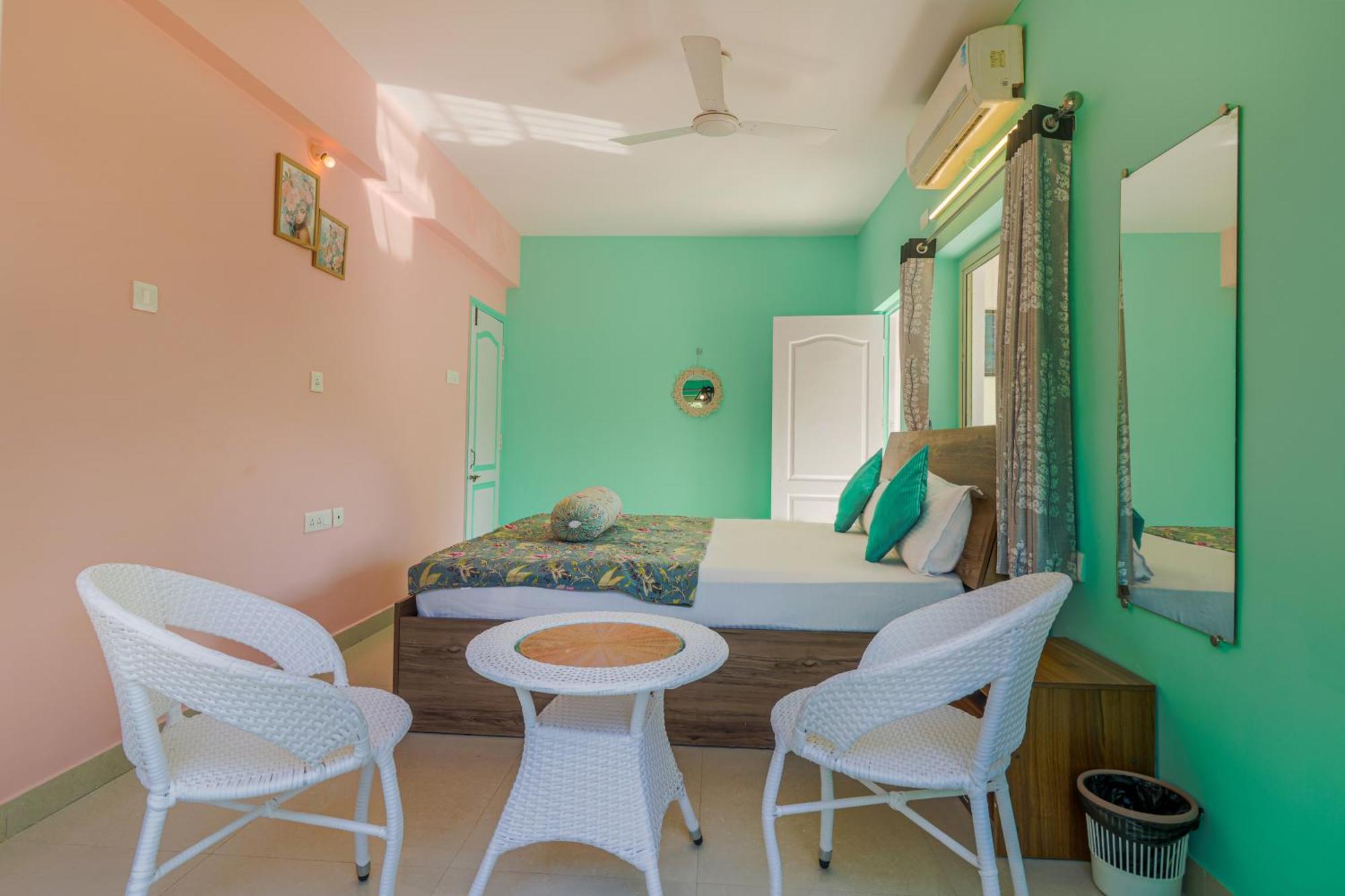 4Bhk Sparkling Apartment Near Beach Pool & Bar 2Bhkx2 Vagator Chambre photo