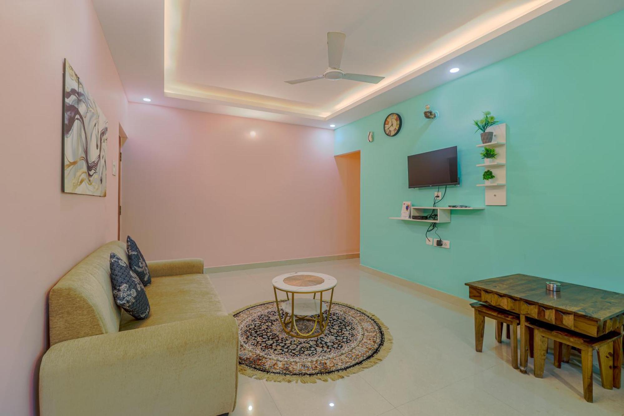 4Bhk Sparkling Apartment Near Beach Pool & Bar 2Bhkx2 Vagator Chambre photo