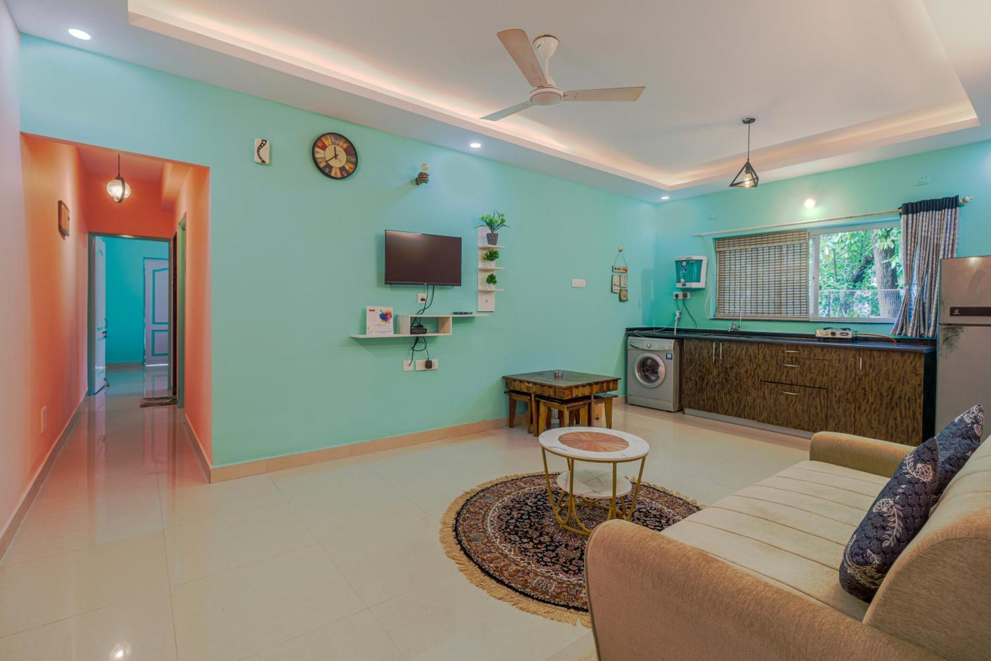 4Bhk Sparkling Apartment Near Beach Pool & Bar 2Bhkx2 Vagator Extérieur photo